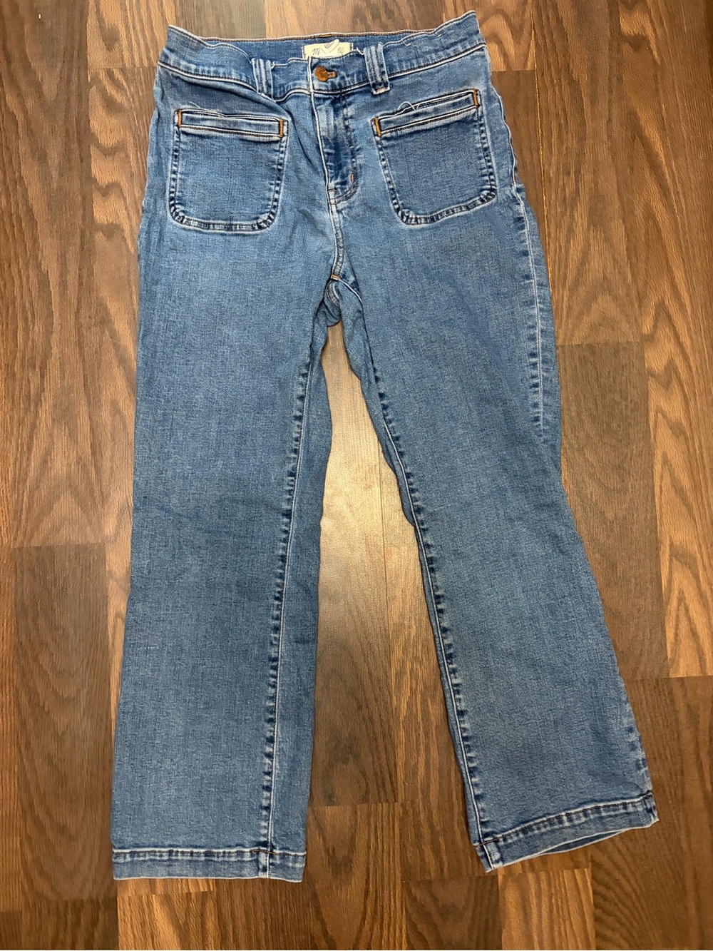 Madewell Light Blue Straight-Leg Women's Jeans